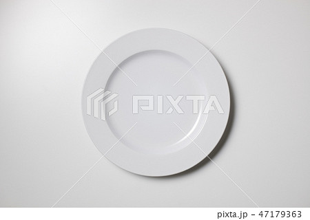 白皿　皿　真俯瞰 47179363
