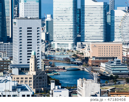 横浜みなとみらい　万国橋と汽車道 47180408