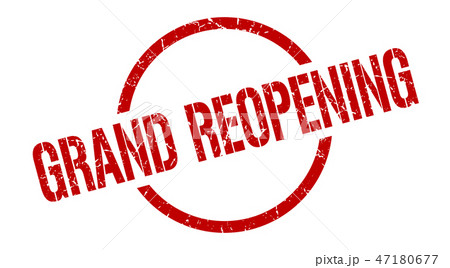 grand reopening stamp grand reopening stamp 47180677
