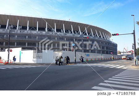 建設中の新国立競技場 建設中の新国立競技場 47180768