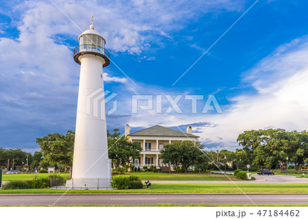 Biloxi, Mississippi USA at Biloxi Lighthouse Biloxi, Mississippi USA at Biloxi Lighthouse 47184462