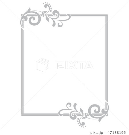 Decorative frame Elegant vector element for design 47188196