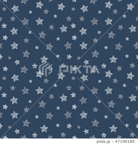 Concept of texture with hand drawn stars. Vector. Concept of texture with hand drawn stars. Vector. 47190180