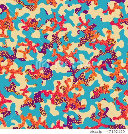 Camouflage seamless fashion pattern. Abstract Camouflage seamless fashion pattern. Abstract 47192190