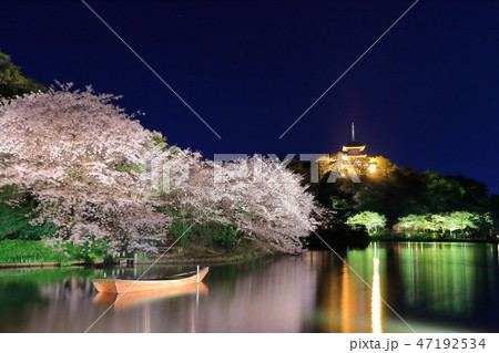 【神奈川県】三溪園の夜桜 47192534
