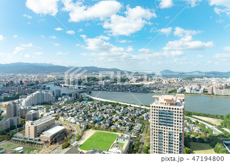 都市風景 福岡市 都市風景 福岡市 47194800