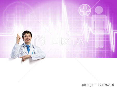 Doctor with banner 47198716