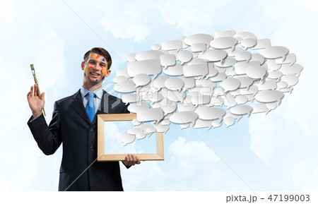 Business inspiration of young man Business inspiration of young man 47199003
