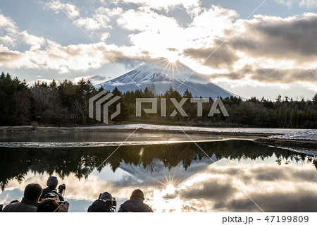 W　ダイヤモンド富士 47199809