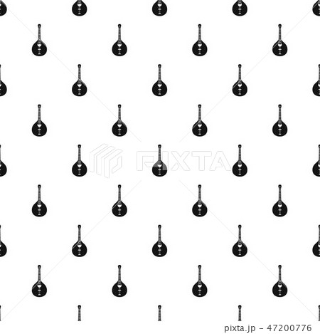 Guitar pattern vector seamless 47200776