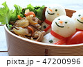 雪だるまのお弁当 47200996