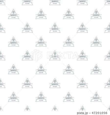 Robot future pattern vector seamless Robot future pattern vector seamless 47201056