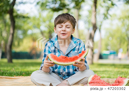 Picnic in park Picnic in park 47203302
