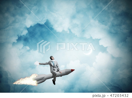 Business success and targets achievement concept. Business success and targets achievement concept. 47203432