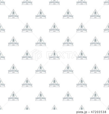 Pirate drink pattern vector seamless Pirate drink pattern vector seamless 47203538