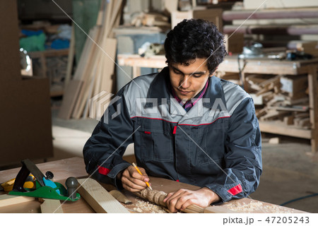 Carpenter at work 47205243