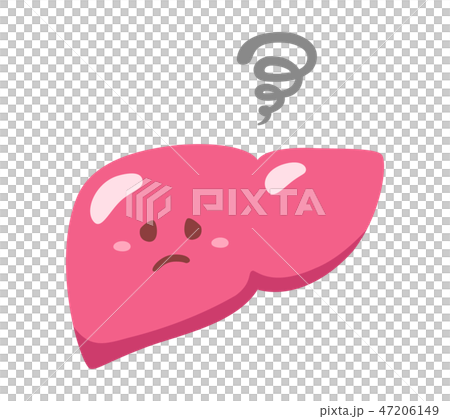 Troubled liver borderless 47206149