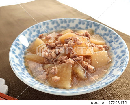 おいしい大根のそぼろ煮 47208456