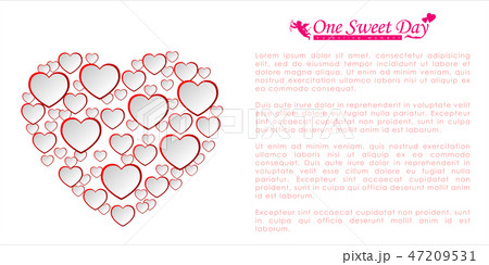 Abstract background of Valentine's day.  47209531