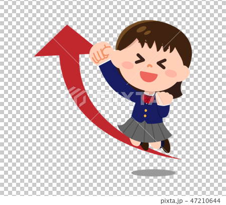 面向上升的西裝外套女孩(動機,進步) 面向上升的西裝外套女孩(動機,進步) 47210644