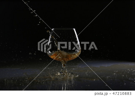 glasses and bottles for brandy and wine glasses and bottles for brandy and wine 47210883