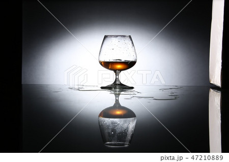 glasses and bottles for brandy and wine glasses and bottles for brandy and wine 47210889