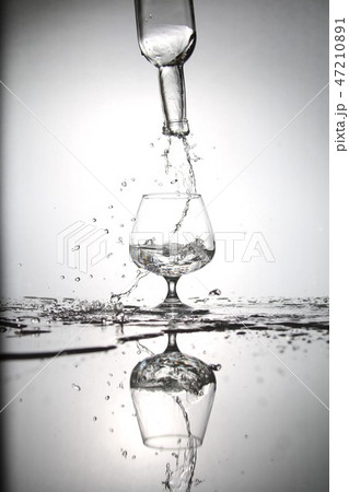 glasses and bottles for brandy and wine glasses and bottles for brandy and wine 47210891