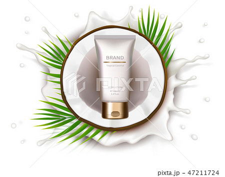 Concept poster for organic natural cream Concept poster for organic natural cream 47211724