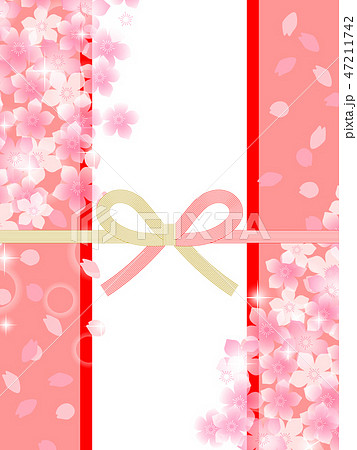 桜の背景イラスト 47211742