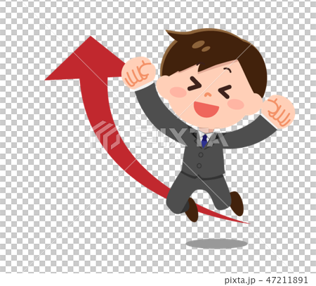 向上的辦公室工作人員和找工作的男人(動力和進步) 向上的辦公室工作人員和找工作的男人(動力和進步) 47211891