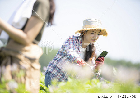 女性　農業 47212709