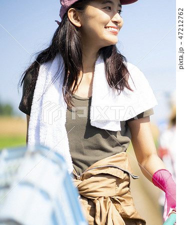 女性　農業 47212762