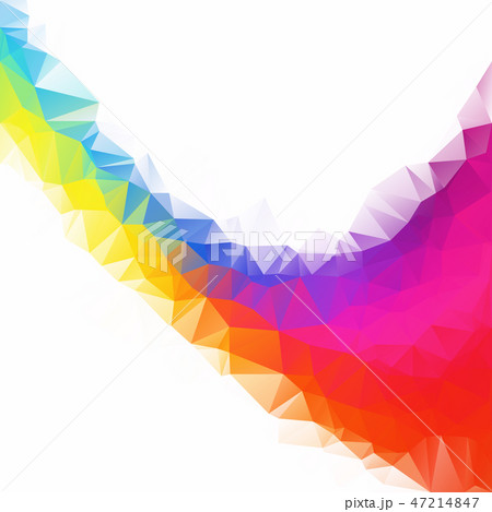Colorful Polygonal Mosaic Background  47214847