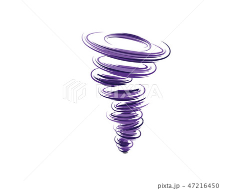 Tornado symbol vector illustration Tornado symbol vector illustration 47216450