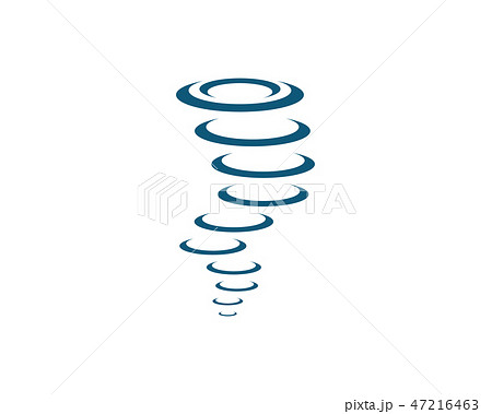 Tornado symbol vector illustration 47216463