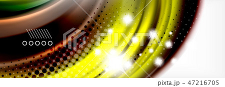 Abstract wave lines liquid fluid rainbow style color stripes background. Artistic illustration for Abstract wave lines liquid fluid rainbow style color stripes background. Artistic illustration for 47216705