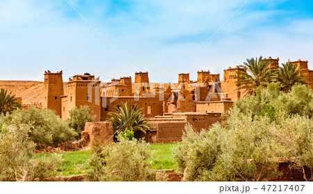 Kasbah Ait Ben Haddou near Ouarzazate Morocco. UNESCO World Heritage Site Kasbah Ait Ben Haddou near Ouarzazate Morocco. UNESCO World Heritage Site 47217407