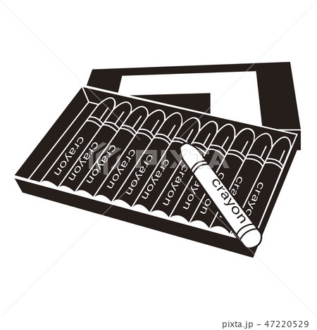 クレヨンのイラスト素材