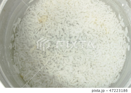 rice sticked in cooking pot soak water rice sticked in cooking pot soak water 47223186
