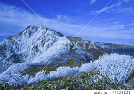 樹氷の寒風山全貌 47223821
