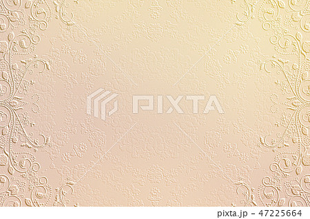 Floral classic pattern design for invitation card 47225664