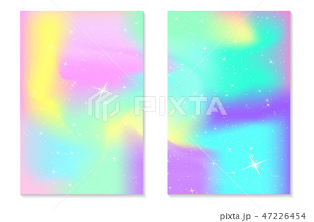 Unicorn rainbow backdrop Hologram mermaid pattern Unicorn rainbow backdrop Hologram mermaid pattern 47226454