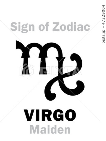 Astrology: Sign of Zodiac VIRGO (The Maiden) 47229004