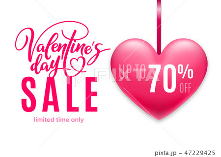 Valentine's day holiday sale 70 percent off 47229425