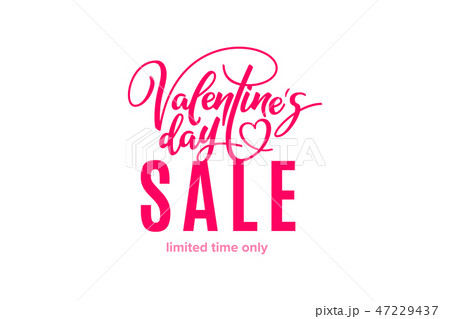Valentine's day holiday lettering sale Valentine's day holiday lettering sale 47229437