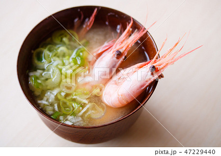 甘海老の味噌汁 47229440