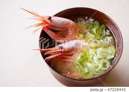 甘海老の味噌汁 47229442