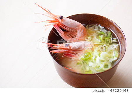 甘海老の味噌汁 47229443