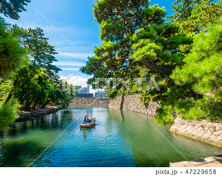 高松城跡の内堀遊覧 高松城跡の内堀遊覧 47229658