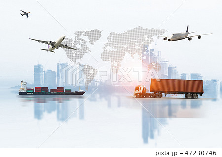 Transportation, import-export logistics Transportation, import-export logistics 47230746